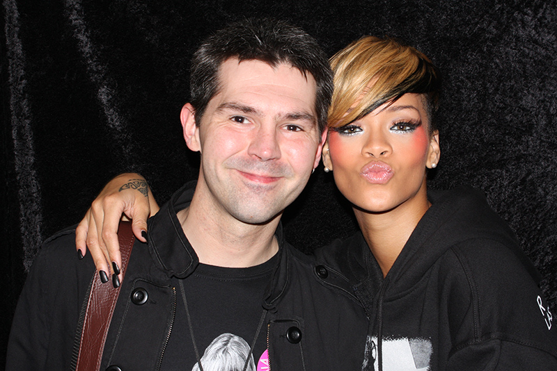 David Servant et Rihanna