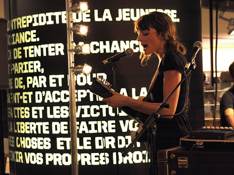 MYRA LEE -  Citadium - Paris, samedi 20 août 2011