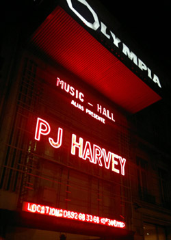 PJ HARVEY - L’Olympia, Paris, jeudi 24 février 2011