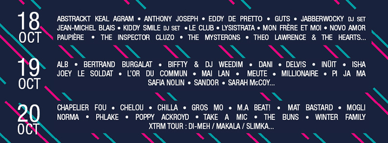 Programmation MaMA Festival