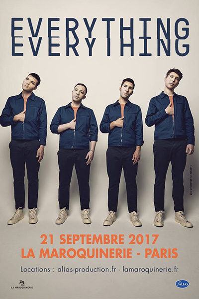 EVERYTHING EVERYTHING - La Maroquinerie