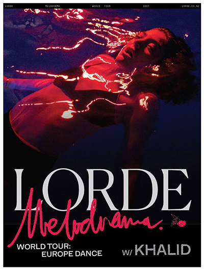 LORDE en concert au Zénith le 5 octobre 2017