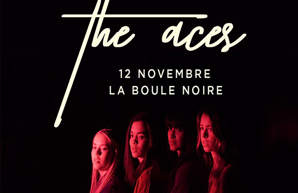 THE ACES en concert à Paris le 12 novembre